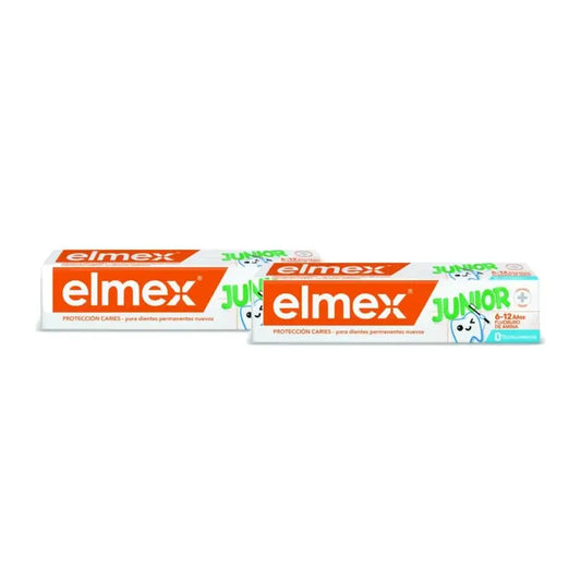Elmex Caries Junior - Dentifrici, 75 ml, confezione da 2