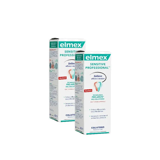 Elmex Sensibilità - Collutori, 400 ml, confezione da 2