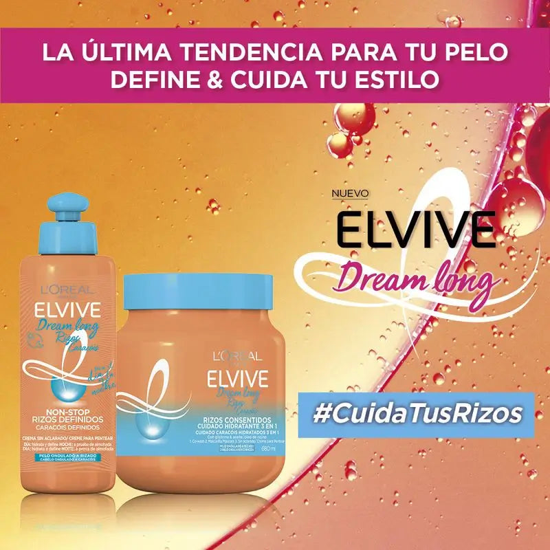 L'Oréal Paris Elvive Dream Long Crema Styling Non-Stop Ricci definiti