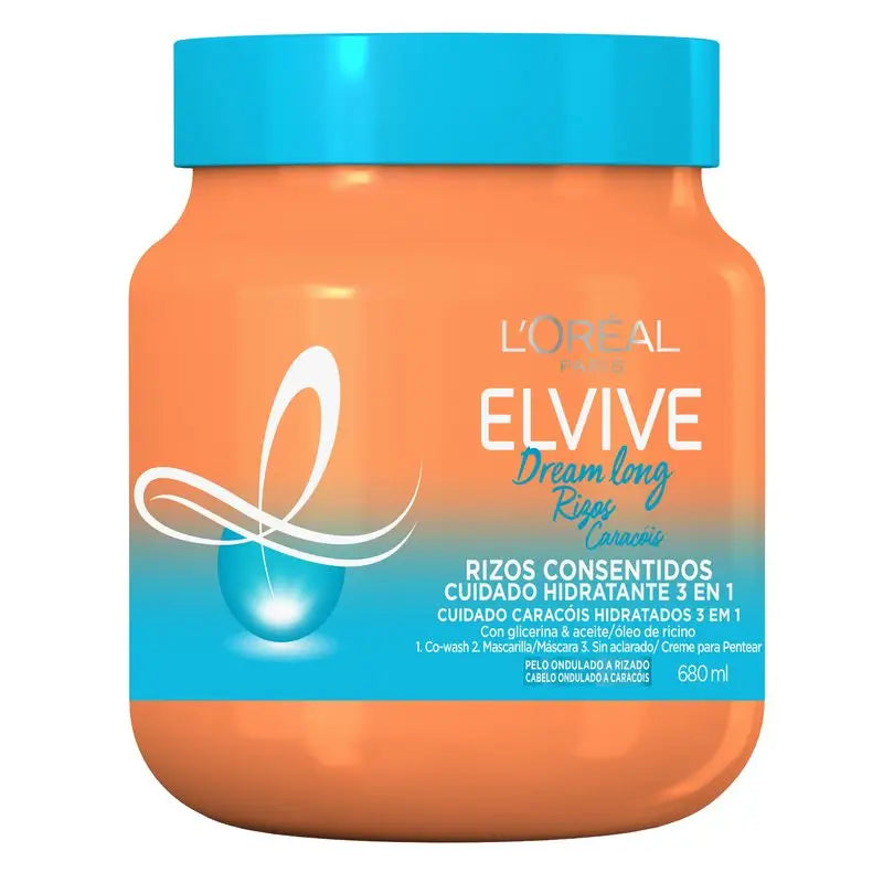 L'Oréal Paris Elvive Dream Long Curls Maschera idratante per riccioli coccolati 3 in 1