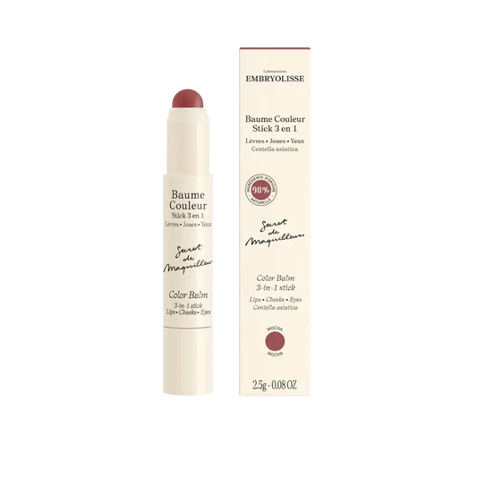 Embryolisse Baume Couleur Stick 3-En-1 Moka, 2,5 gr