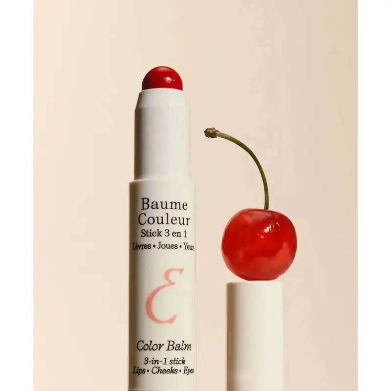 Embryolisse Baume Couleur Stick 3-En-1 Rouge Intense , 2,5 gr