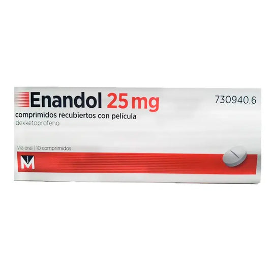 Enandol 25 mg, 10 compresse