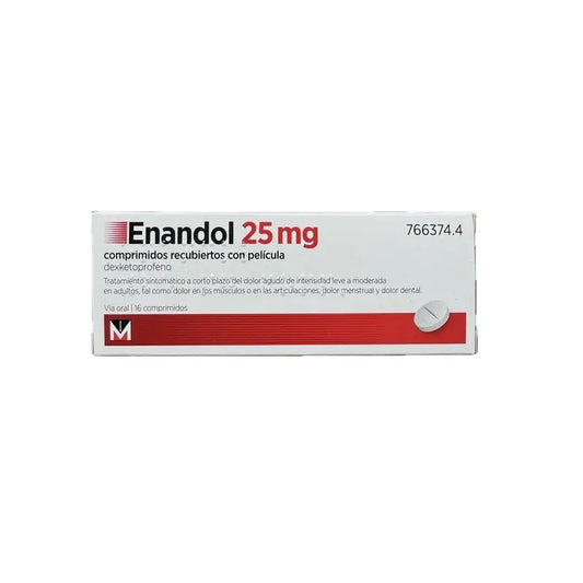 Enandol 25 mg, 16 compresse