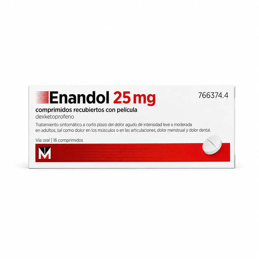 Enandol 25 mg, 16 compresse