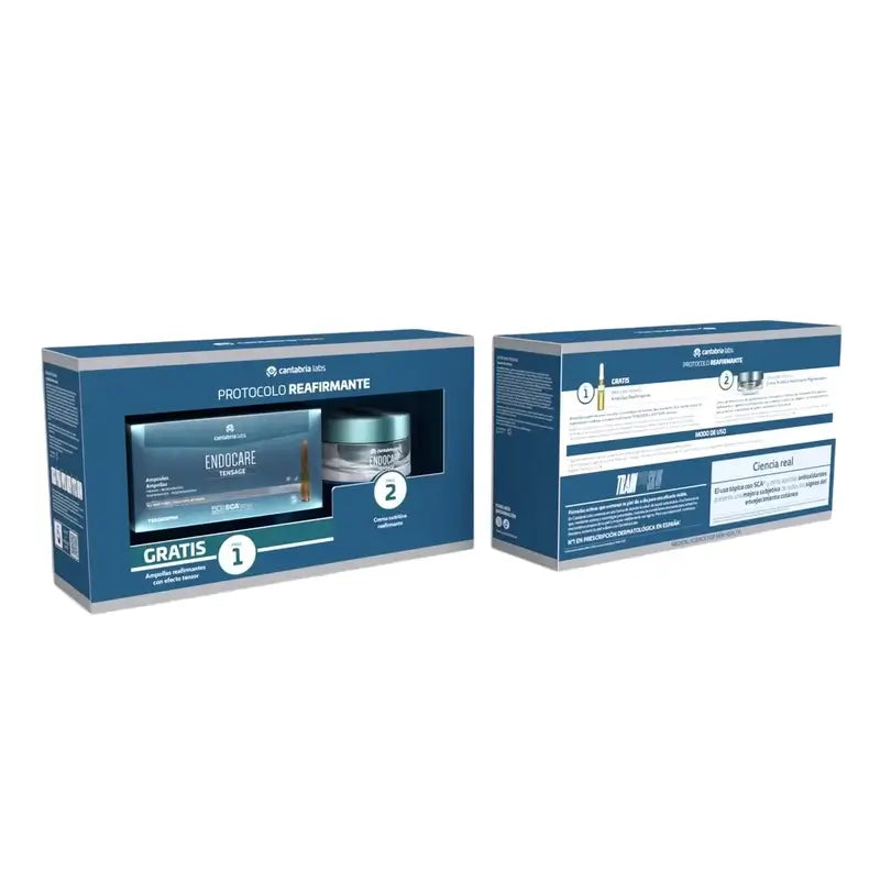 Endocare Protocollo Rassodante Confezione Dermatologica. Regalo regolare di prodotti