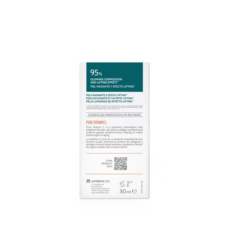 Endocare Siero Antiossidante con Vitamina C Radiance C20%, 30 ml