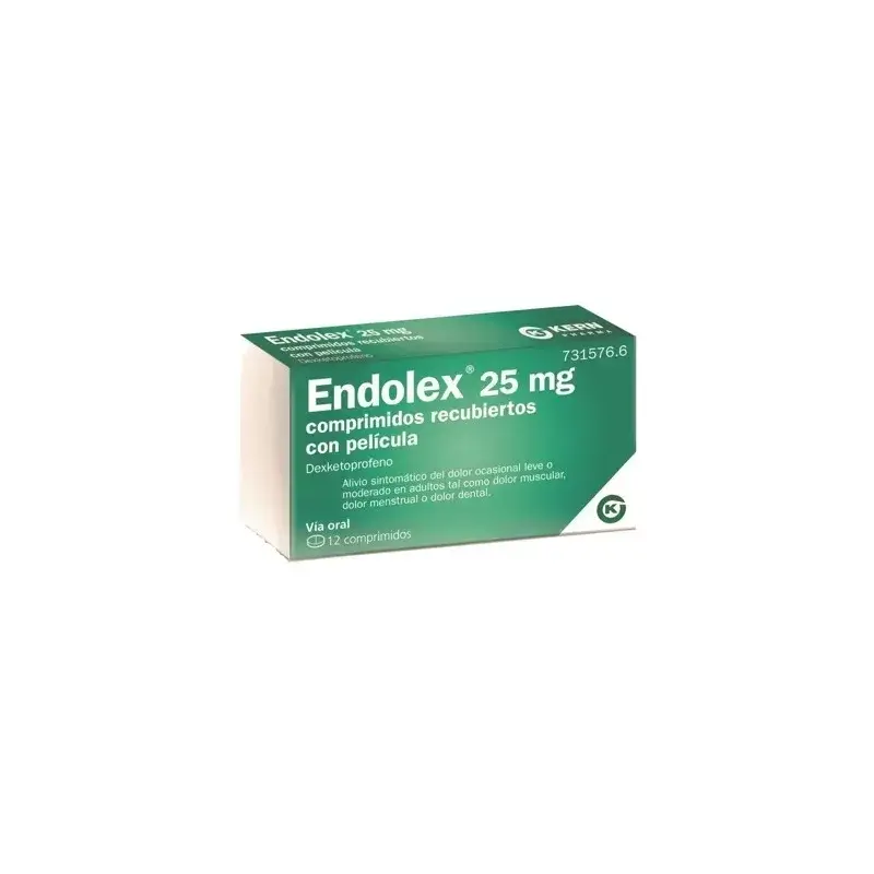 Endolex 25 mg, 12 compresse