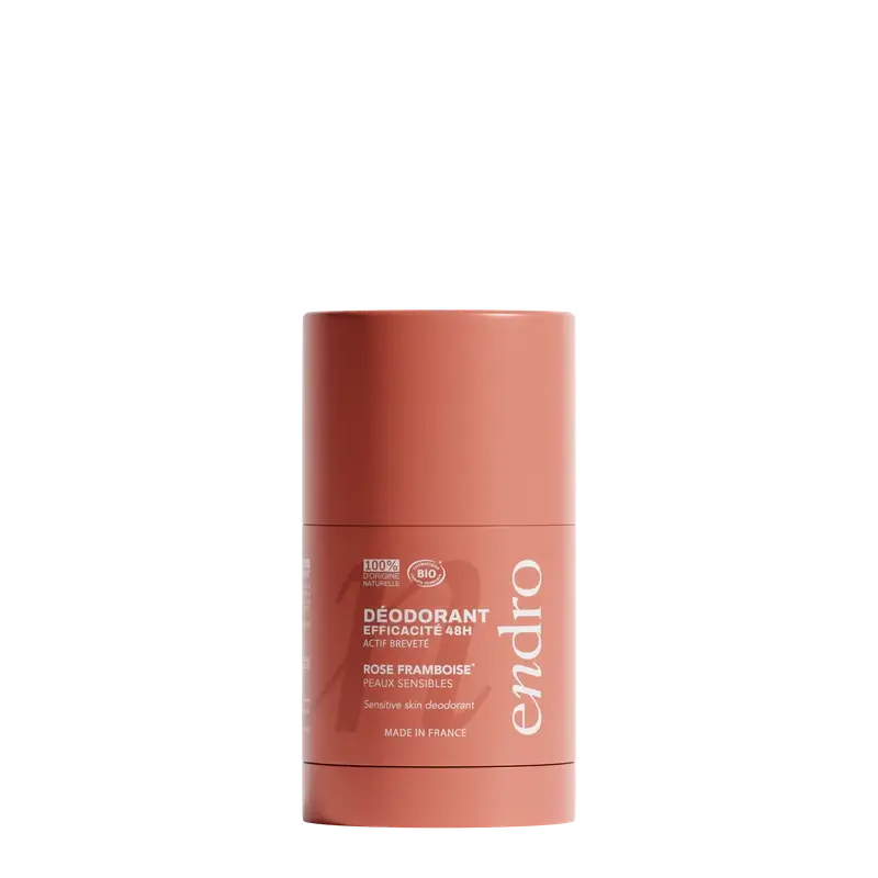 Endro Deodorante in stick 48 ore alla rosa e al lampone, 50 ml
