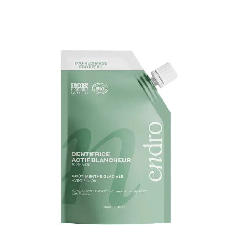 Endro Ricarica Dentifricio Sbiancante alla Menta, 350 ml