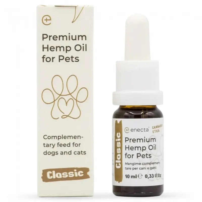 Enecta Olio di canapa per animali domestici 500 Mg , 10 ml