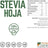 Sensazioni di energia Foglie di Stevia 1Kg. Vegan Sg