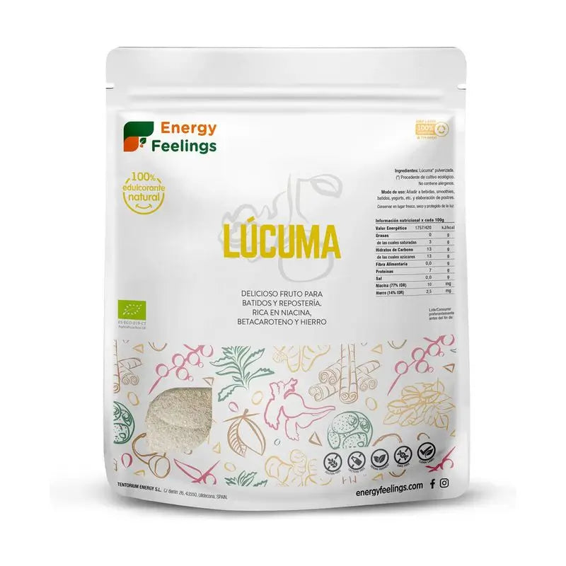 Energy Feelings Lucuma Polvere 1Kg. Eco Vegan Sg