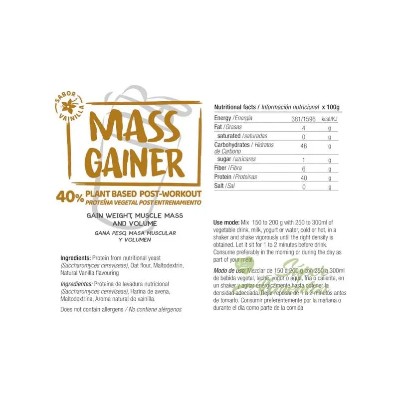 Energy Feelings Mass Gainer 1 kg.