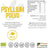 Sensazioni di energia Psillio in polvere 200 gr. Eco Vegan Sg