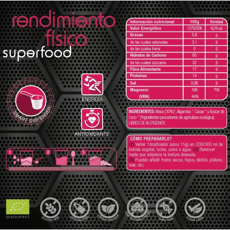 Energia Sentimenti Prestazioni Fisiche 750Gr. Eco Vegan Sg