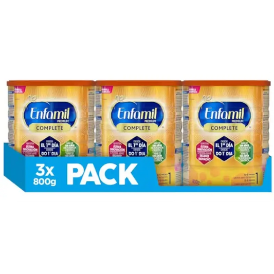 Enfamil Complete 1 Starter Milk, Confezione 3 X 800g