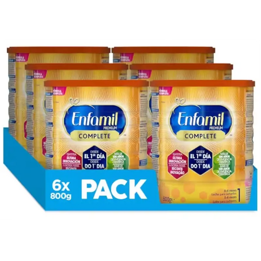 Enfamil Complete 1 Latte di avviamento, Confezione 6 X 800 Gr