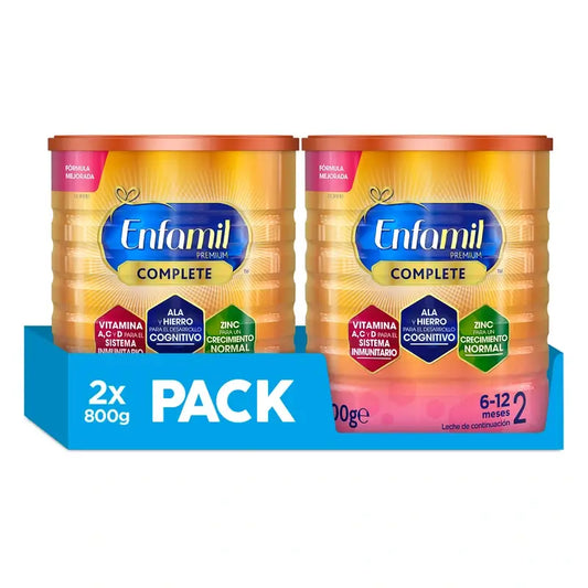 Enfamil Complete 2 Latte Formula, 2 X 800g