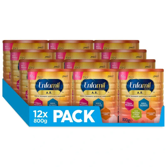 Enfamil A.R Formula per la gestione dietetica del rigurgito, 12 x 800 Gr.