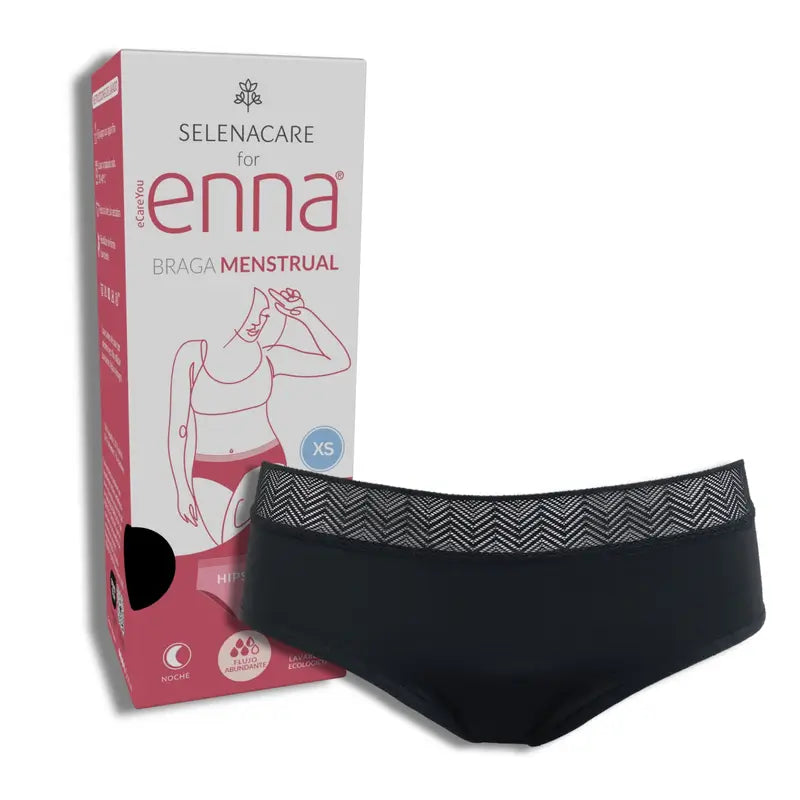 Enna Mutandina mestruale moderna - Flusso abbondante, taglia XS