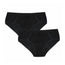 Enna Mutandina mestruale Teens Sporty - Flusso medio, 152 cm, nero, confezione da 2 unità