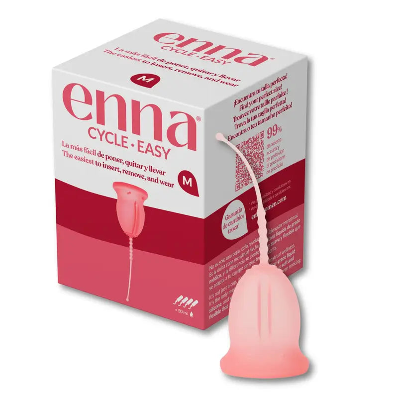 Enna Cycle Easy Coppetta mestruale taglia M, 1 coppetta