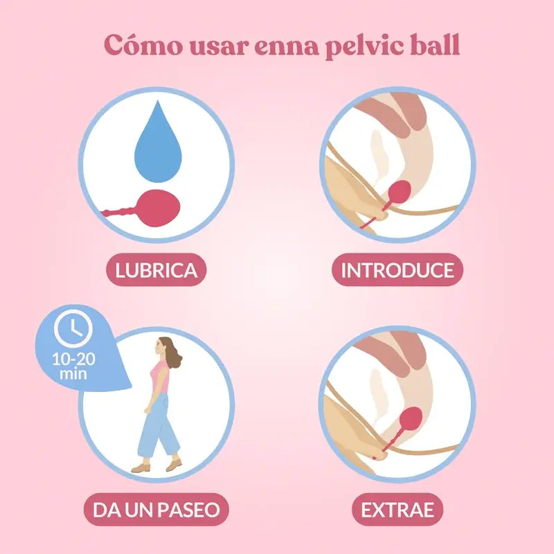 Palla pelvica Enna Lite Esercizio del pavimento pelvico per l'incontinenza urinaria