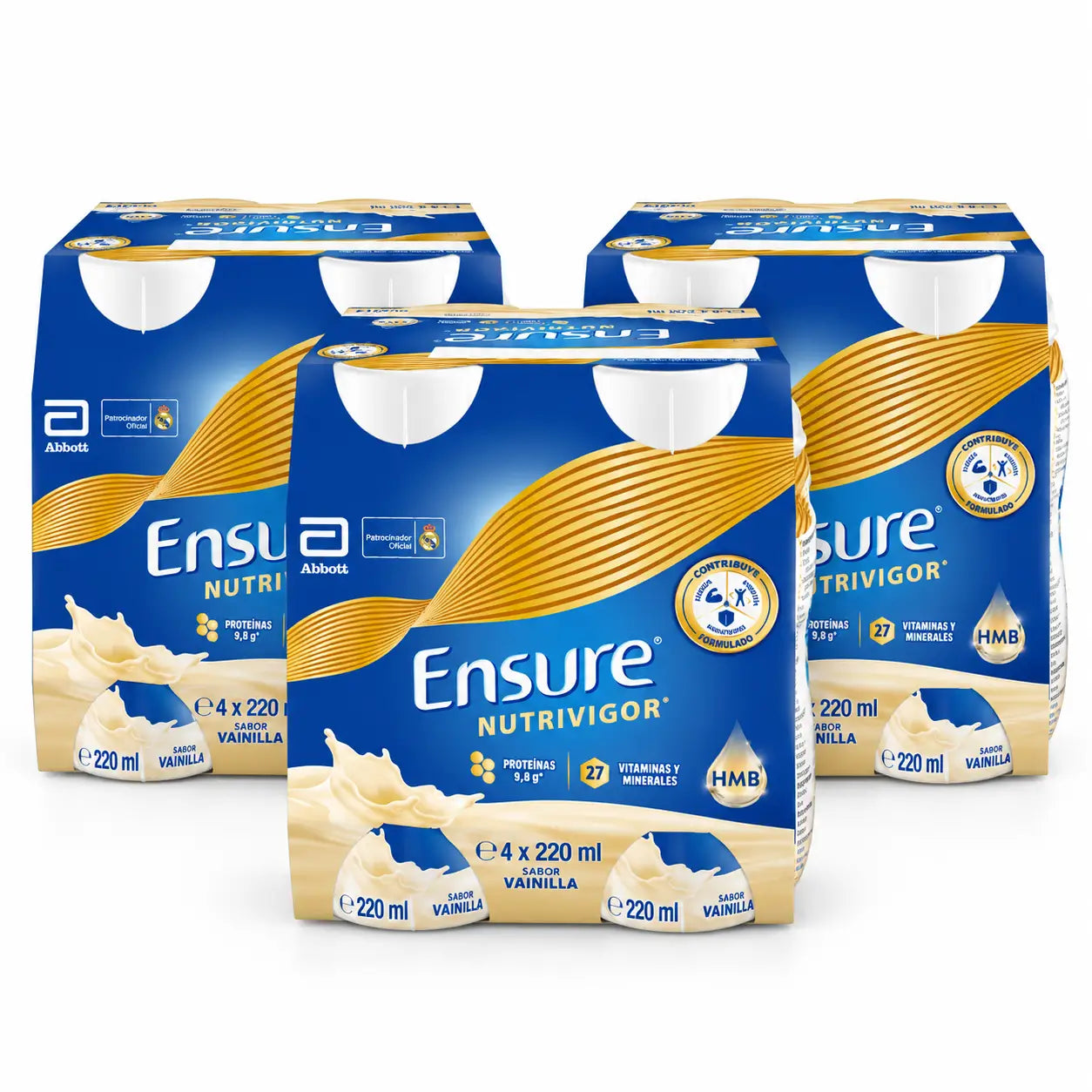 Ensure Nutrivigor Frullato alla vaniglia, Confezione 12x220 Ml