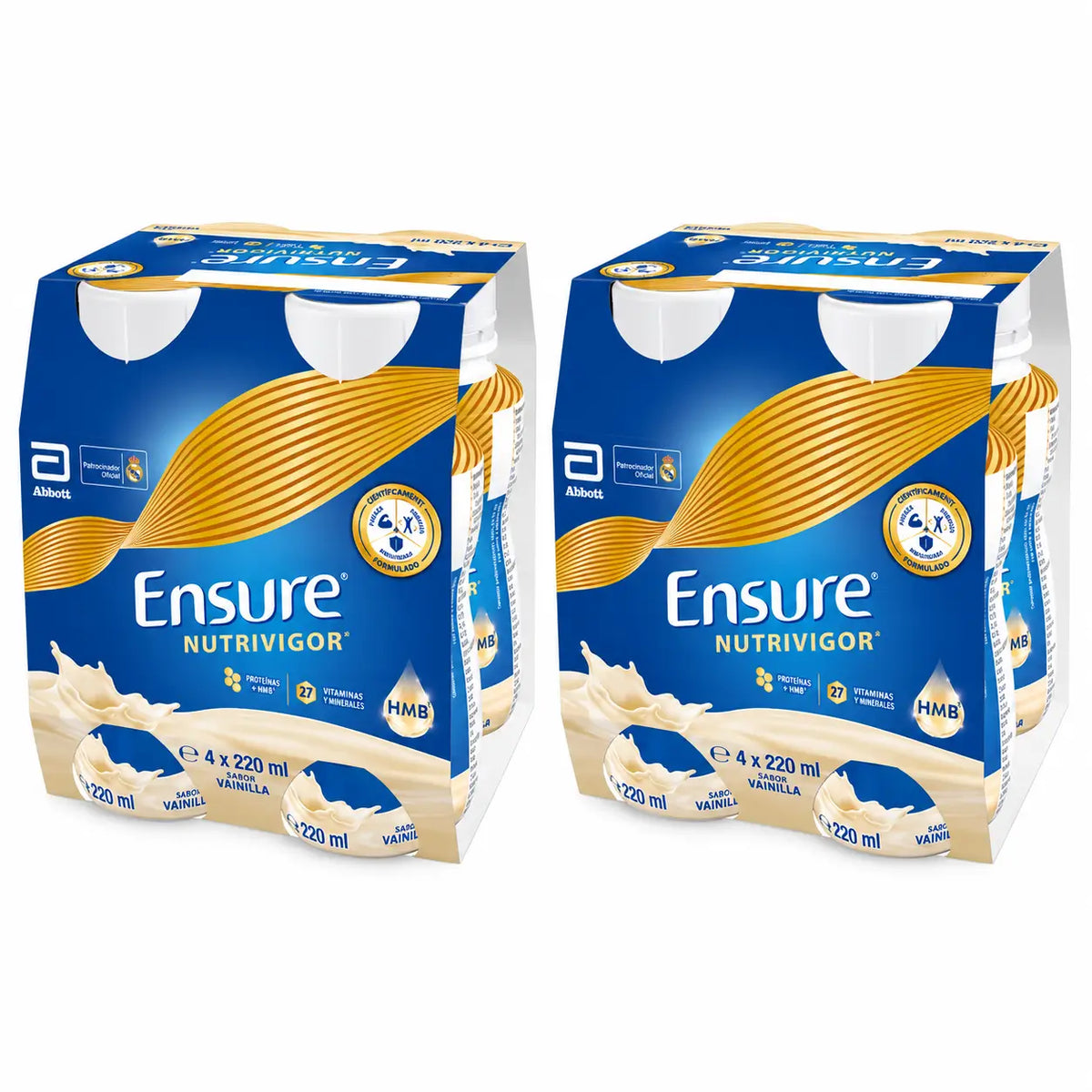 Ensure Nutrivigor Frullato alla vaniglia, Confezione 8x220 Ml