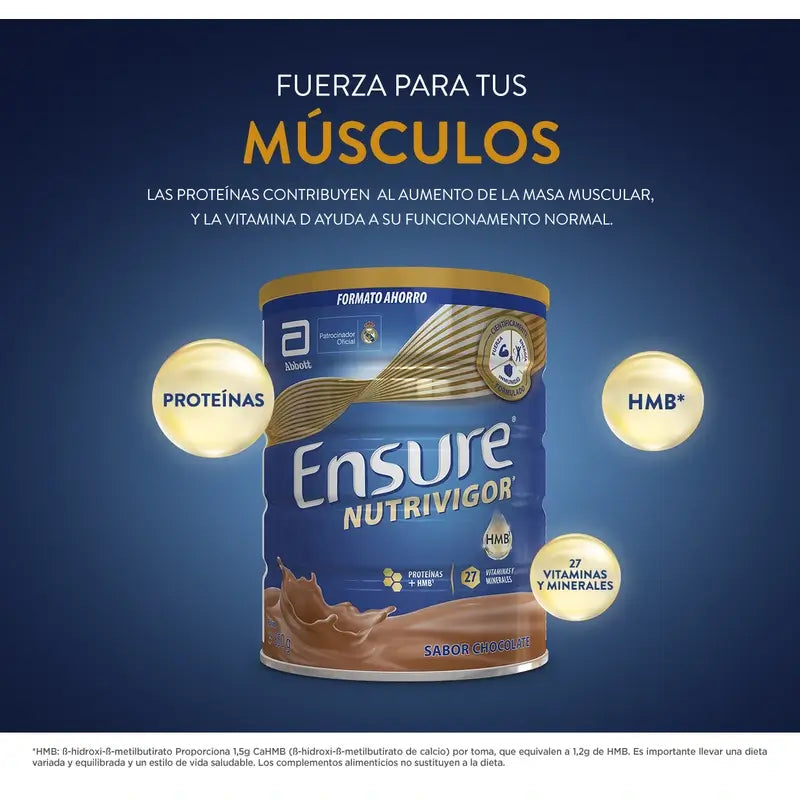 Ensure Nutrivigor al cioccolato 2X850 g, 1700 grammi