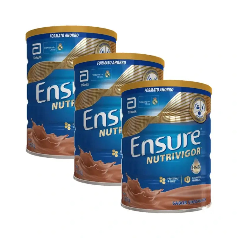 Ensure Nutrivigor Cioccolato, Confezione 3x850g
