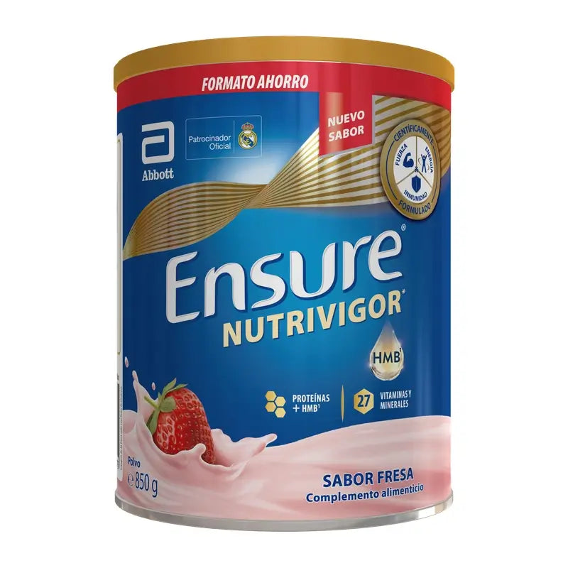Ensure Nutrivigor al gusto di fragola, 850 g