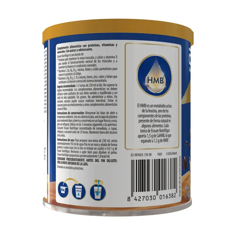 Ensure Nutrivigor al gusto di caffè, 400 grammi