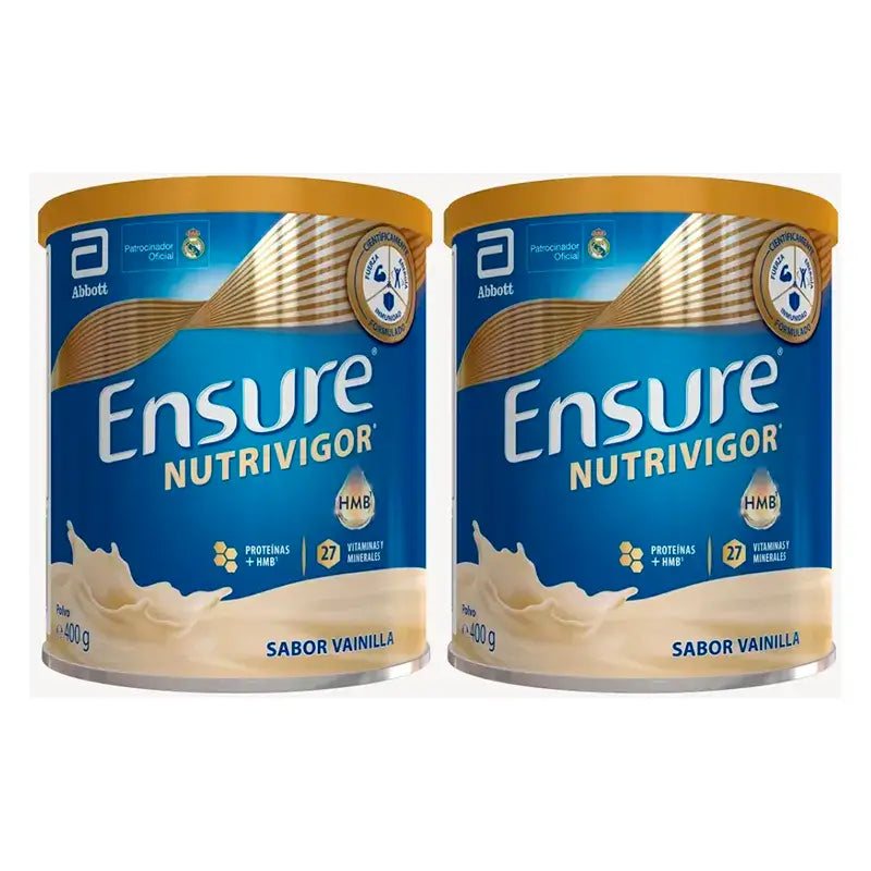 Ensure Nutrivigor Vaniglia Adulti, 2x400 grammi
