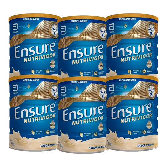 Ensure Nutrivigor Vaniglia in lattina, confezione da 6 x 850 grammi
