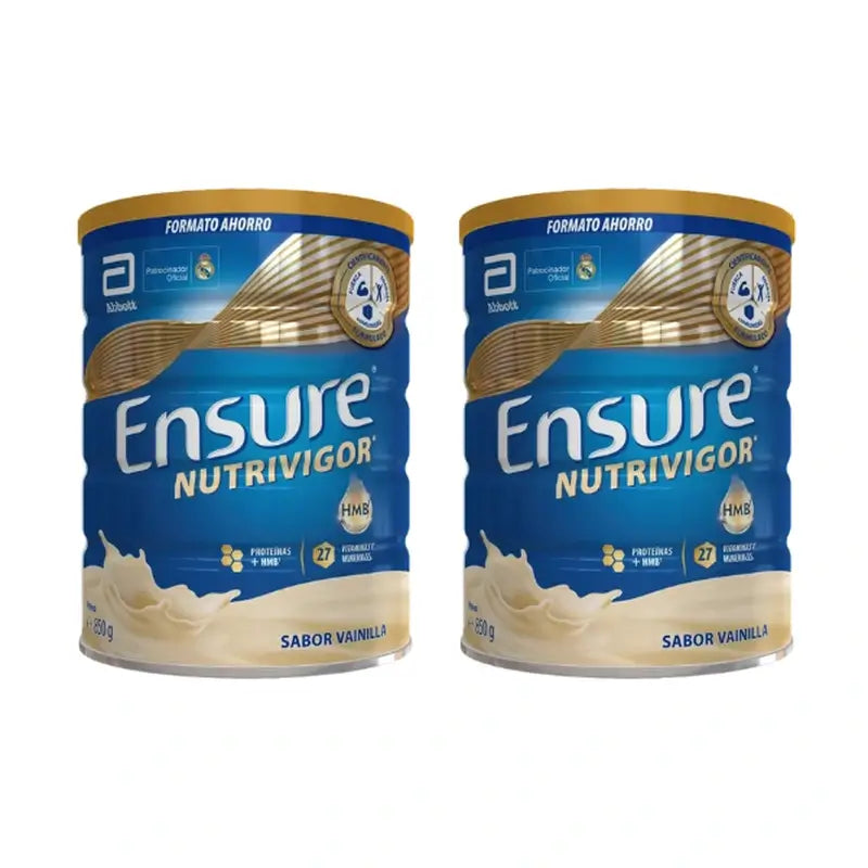 Ensure Nutrivigor Vaniglia in lattina, confezione da 2x850 grammi