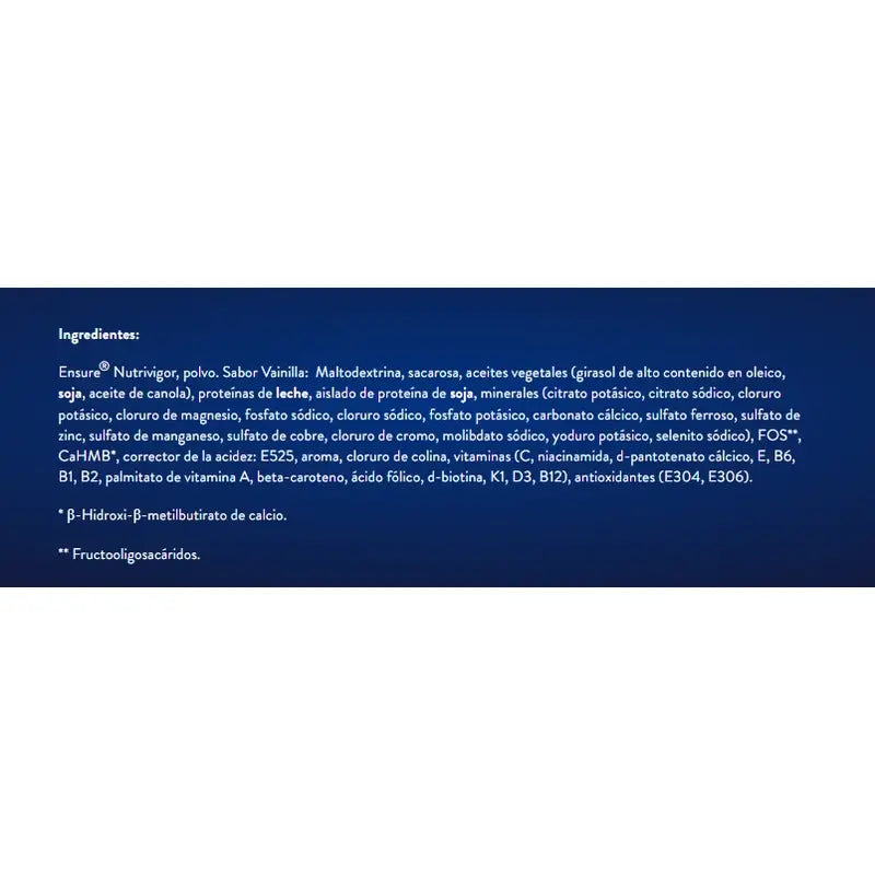Ensure Nutrivigor Vaniglia, Confezione 3x850g