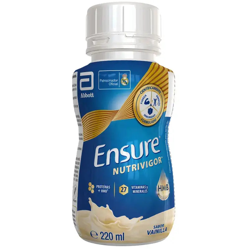 Ensure Nutrivigor Frullato alla vaniglia per adulti, 4 flaconi x 220 ml