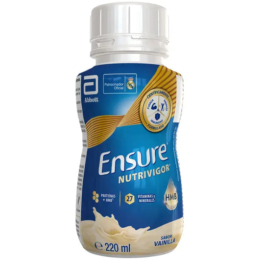 Ensure Nutrivigor Frullato alla vaniglia per adulti, 4 flaconi x 220 ml
