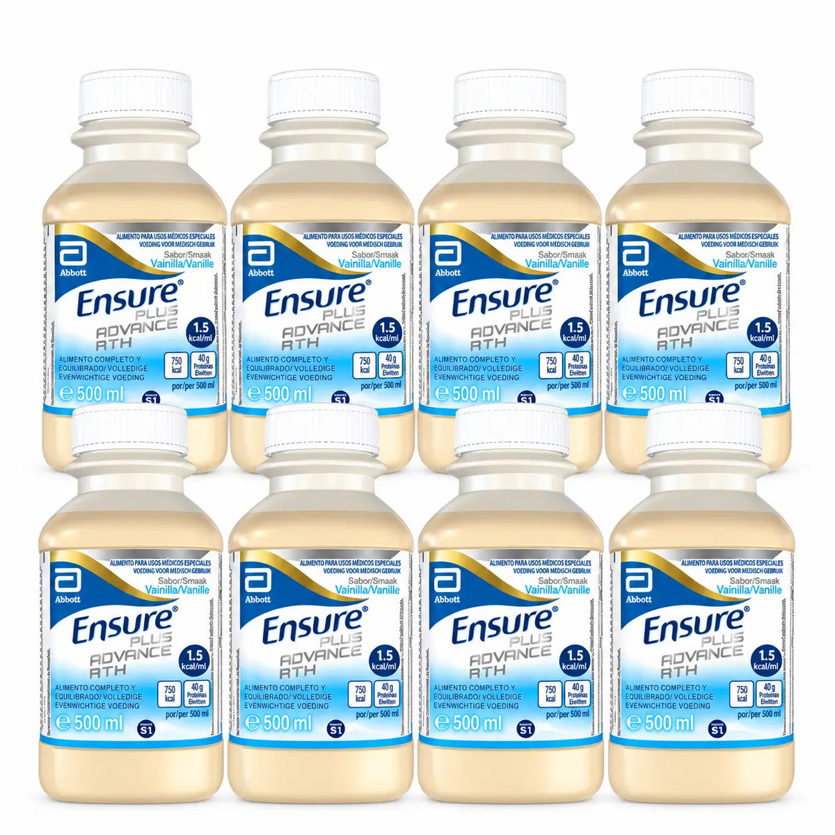 Ensure Plus Advance R.T.H 8 R.T.H Vaniglia, 500 Ml
