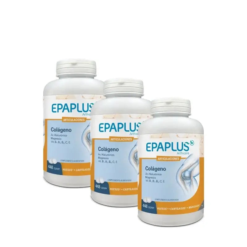 Epaplus Arthicare Collagene Anti-ossidante Magnesio + Acido ialuronico, 448 compresse, confezione da 3