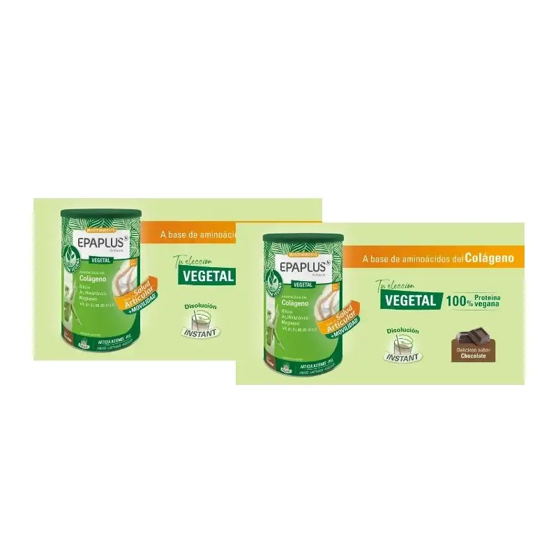 Epaplus Arthicare Collagene Vegetale per il mantenimento, gusto cioccolato, 30 unità, confezione da 2