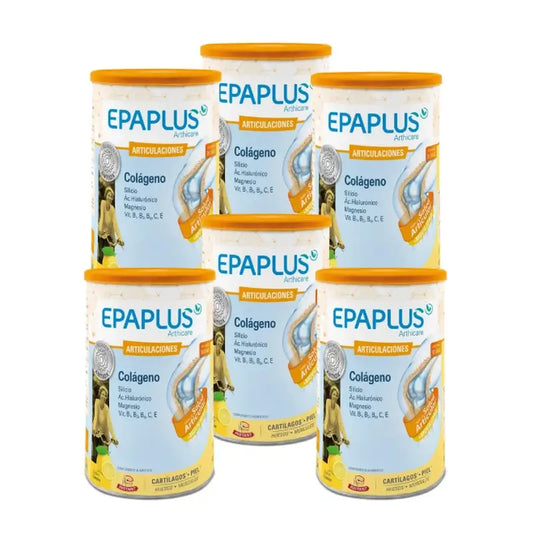 Epaplus Arthicare Collagene al gusto di limone, Confezione 6 x 334,25 grammi
