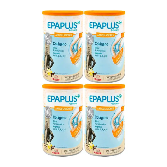 Epaplus Arthicare Collagen al gusto di vaniglia, confezione da 4 x 328 grammi
