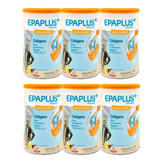Epaplus Arthicare Collagen Vanilla Flavour, Pack 6 x 328 grams