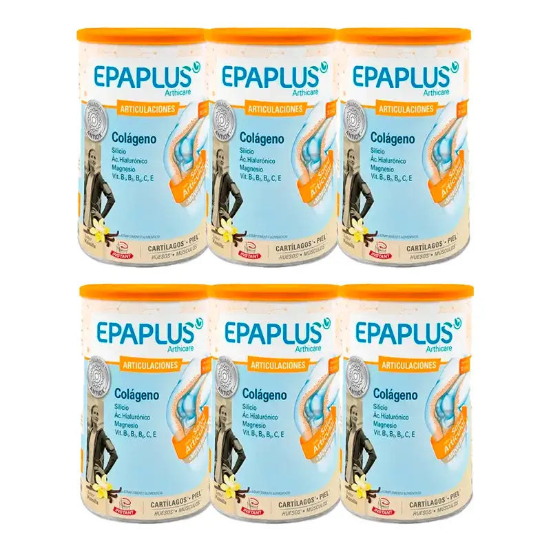 Epaplus Arthicare Collagen al gusto di vaniglia, confezione da 6 x 328 grammi