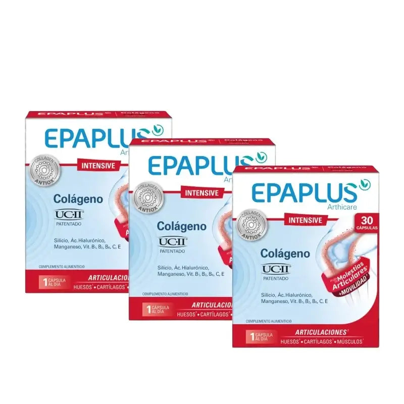Epaplus Arthicare Intensive Collagene Ucii, 30 compresse, confezione da 3
