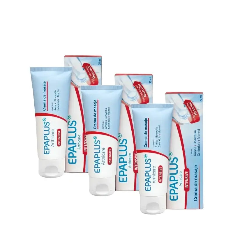 Epaplus Arthicare Intensive Crema da massaggio, 75 ml, confezione da 3