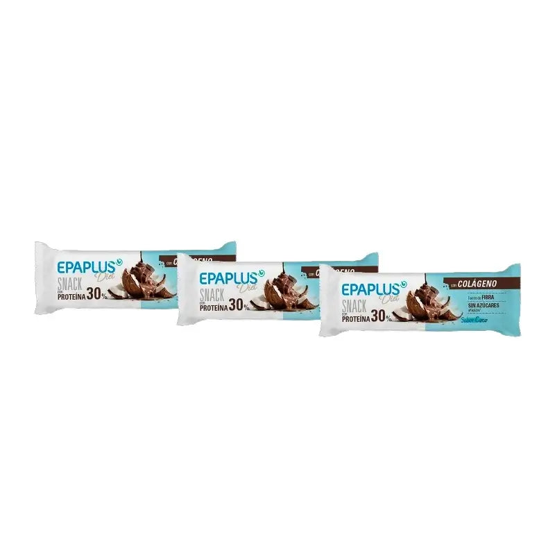 Epaplus Diet Snack al gusto di cocco, confezione da 3